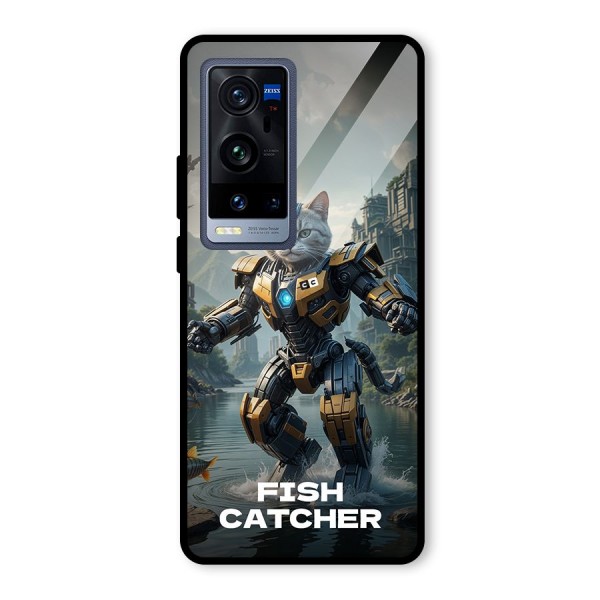 Fish Catcher Glass Back Case for Vivo X60 Pro Plus