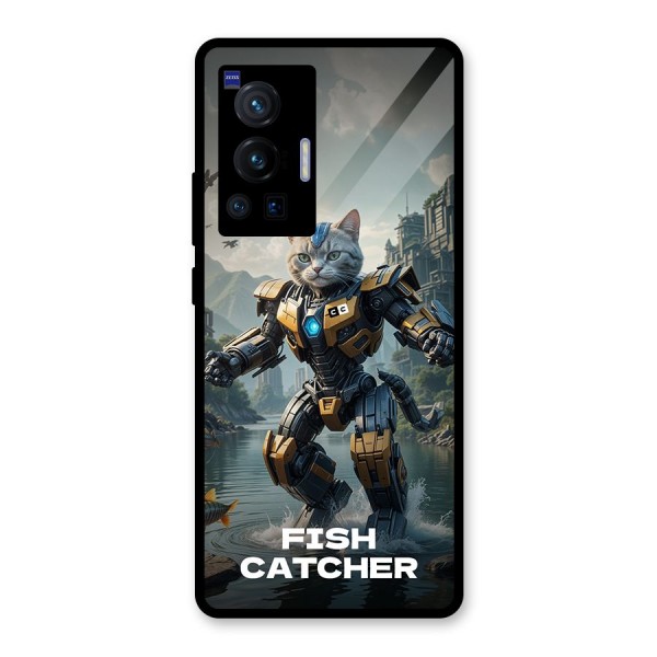 Fish Catcher Glass Back Case for Vivo X70 Pro