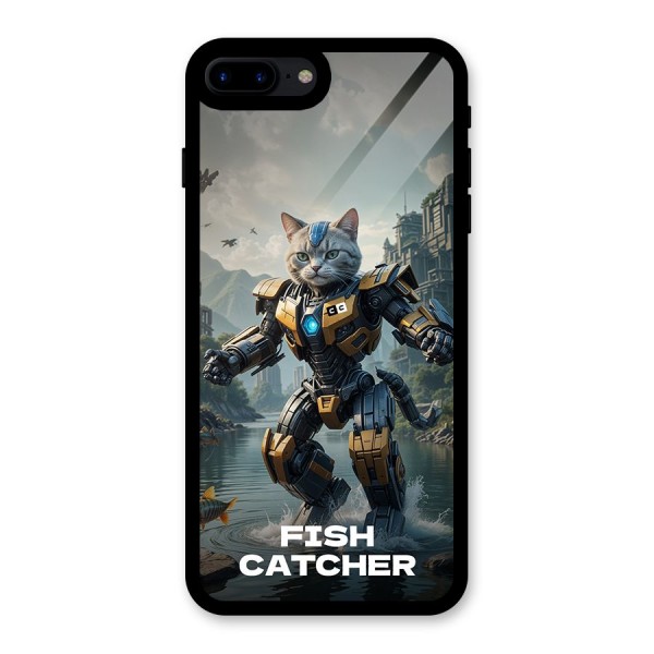 Fish Catcher Glass Back Case for iPhone 7 Plus