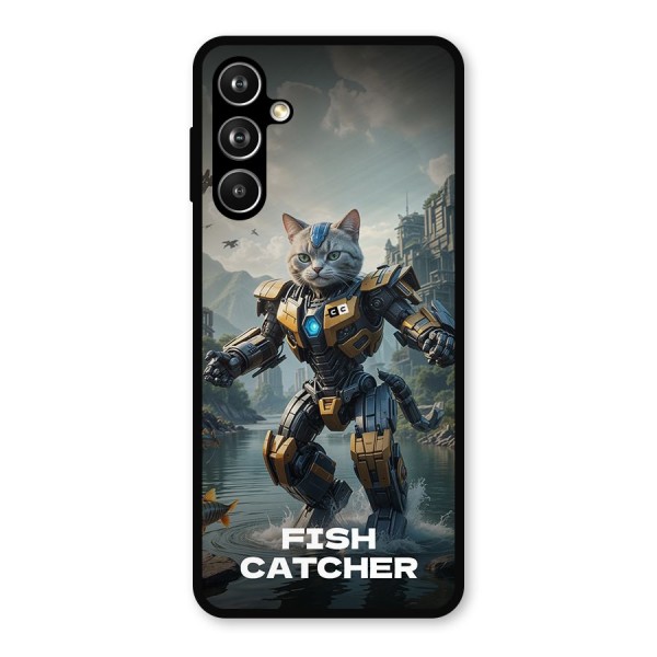 Fish Catcher Metal Back Case for Galaxy F54