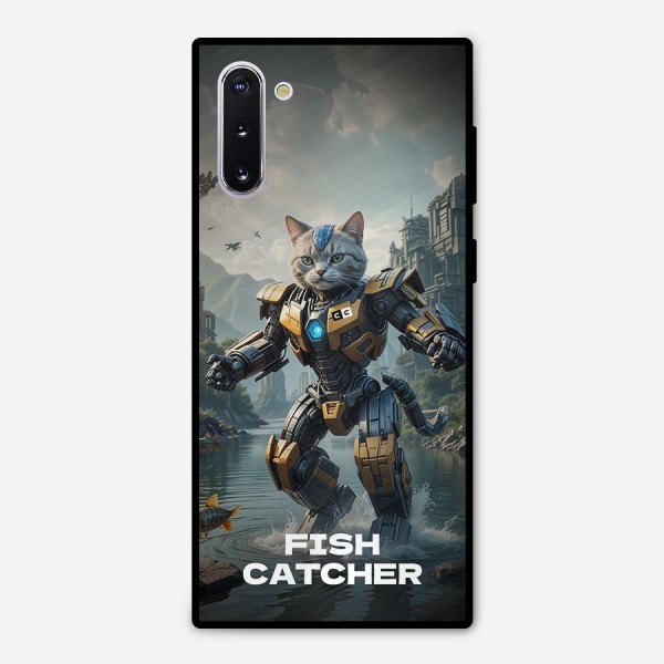 Fish Catcher Metal Back Case for Galaxy Note 10