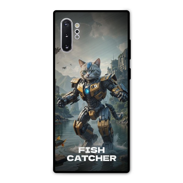 Fish Catcher Metal Back Case for Galaxy Note 10 Plus