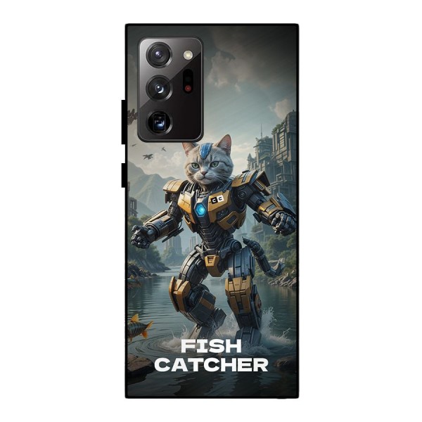 Fish Catcher Metal Back Case for Galaxy Note 20 Ultra