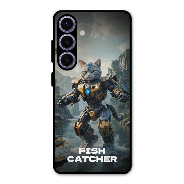 Fish Catcher Metal Back Case for Galaxy S24