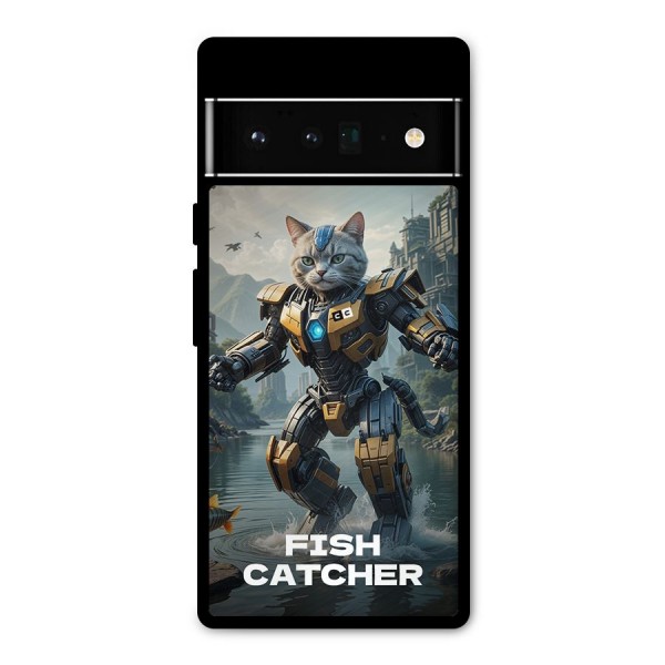 Fish Catcher Metal Back Case for Google Pixel 6 Pro