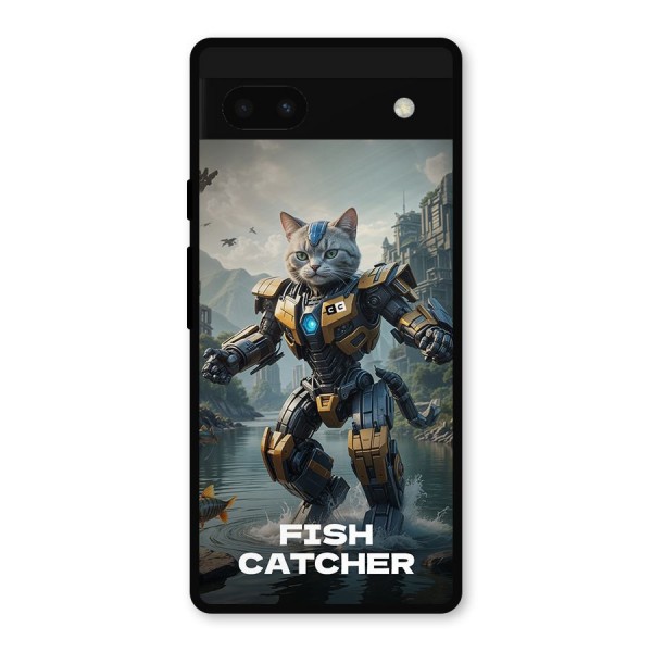 Fish Catcher Metal Back Case for Google Pixel 6a