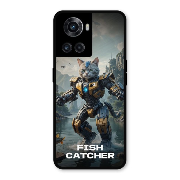 Fish Catcher Metal Back Case for OnePlus 10R