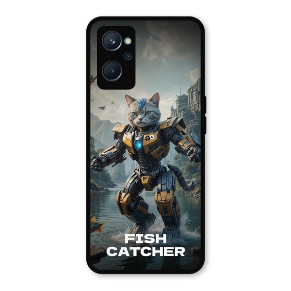 Fish Catcher Metal Back Case for Realme 9i