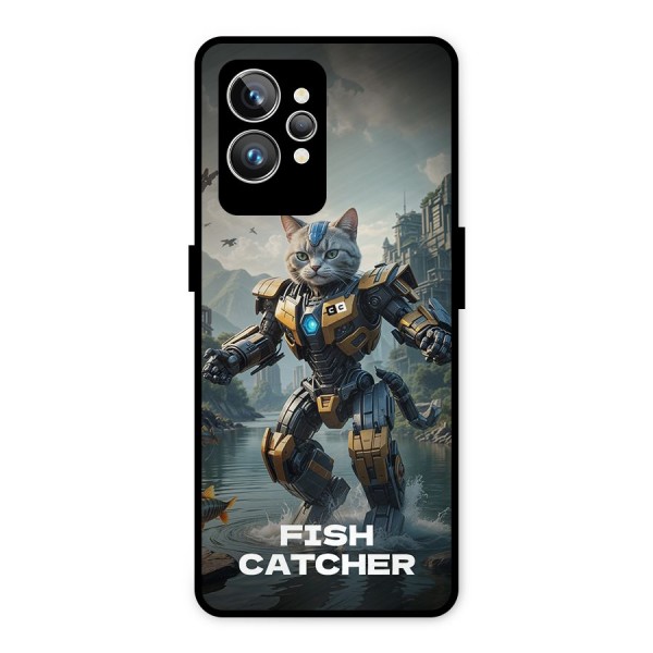 Fish Catcher Metal Back Case for Realme GT2 Pro