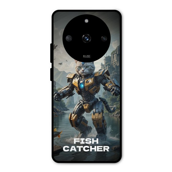 Fish Catcher Metal Back Case for Realme Narzo 60 5G