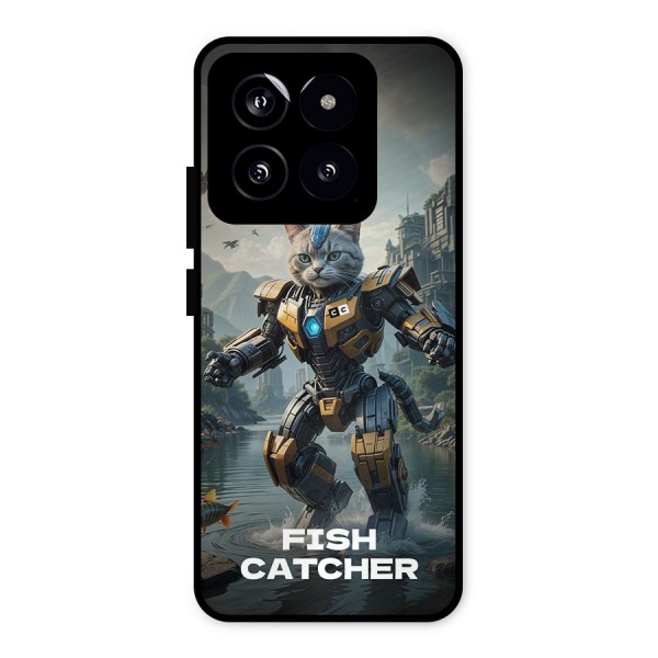 Fish Catcher Metal Back Case for Xiaomi 14