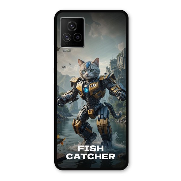 Fish Catcher Metal Back Case for iQOO 7 Legend 5G