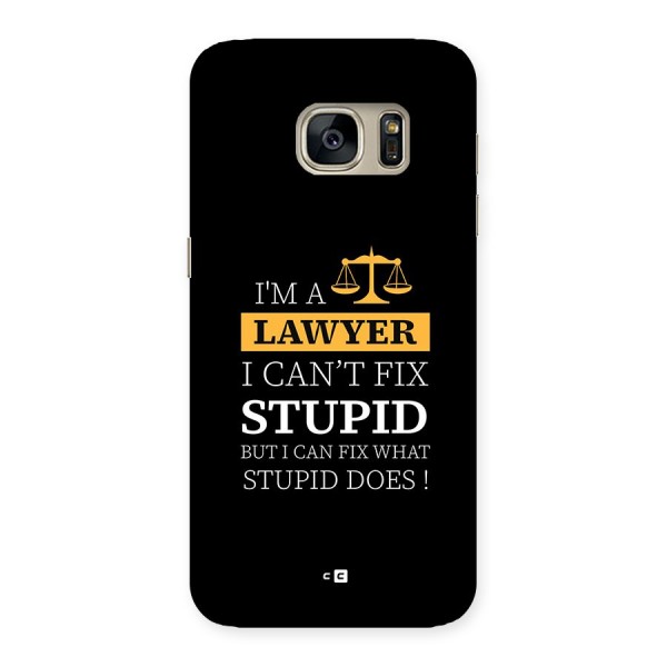 Fix Stupid Case Back Case for Galaxy S7