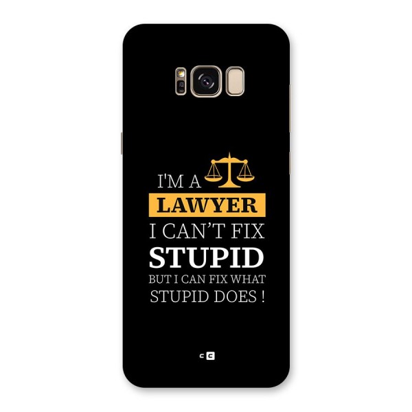 Fix Stupid Case Back Case for Galaxy S8 Plus