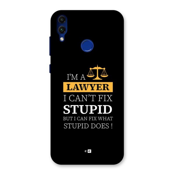 Fix Stupid Case Back Case for Honor 8C