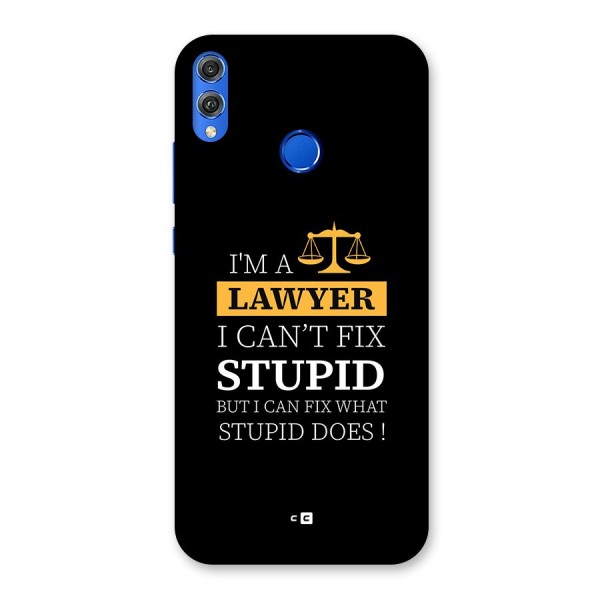 Fix Stupid Case Back Case for Honor 8X