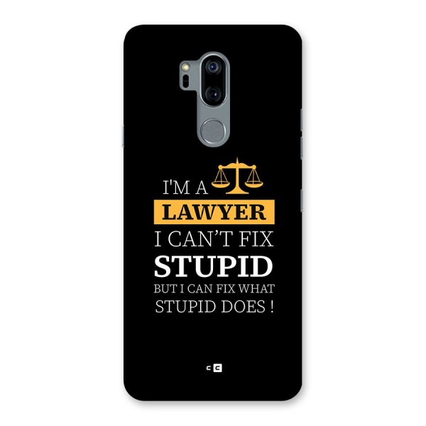 Fix Stupid Case Back Case for LG G7