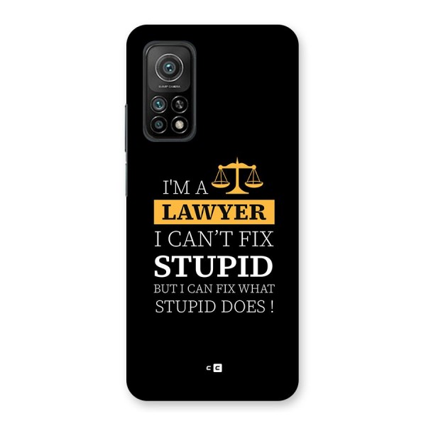 Fix Stupid Case Back Case for Mi 10T Pro 5G