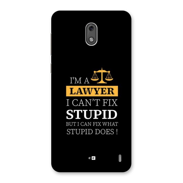 Fix Stupid Case Back Case for Nokia 2