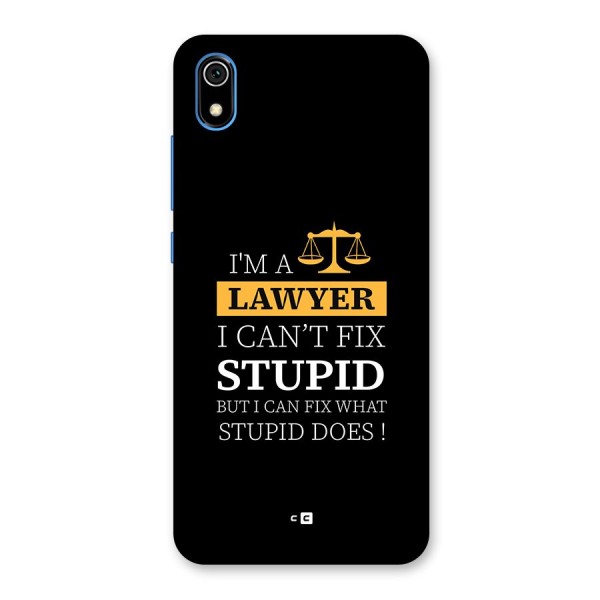 Fix Stupid Case Back Case for Redmi 7A