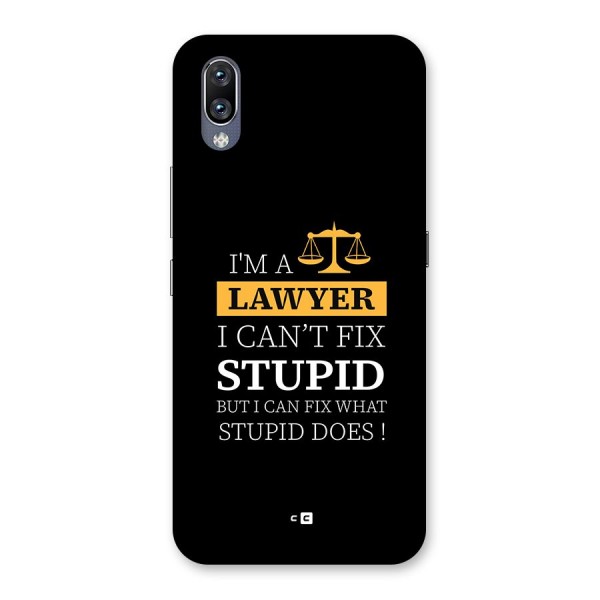 Fix Stupid Case Back Case for Vivo NEX