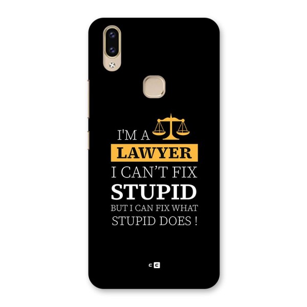 Fix Stupid Case Back Case for Vivo V9