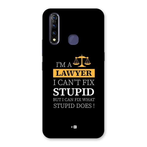 Fix Stupid Case Back Case for Vivo Z1 Pro