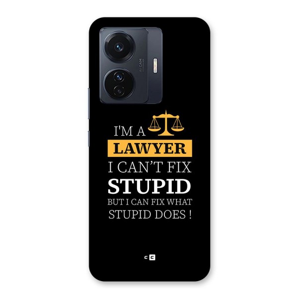 Fix Stupid Case Back Case for Vivo iQOO Z6 Pro