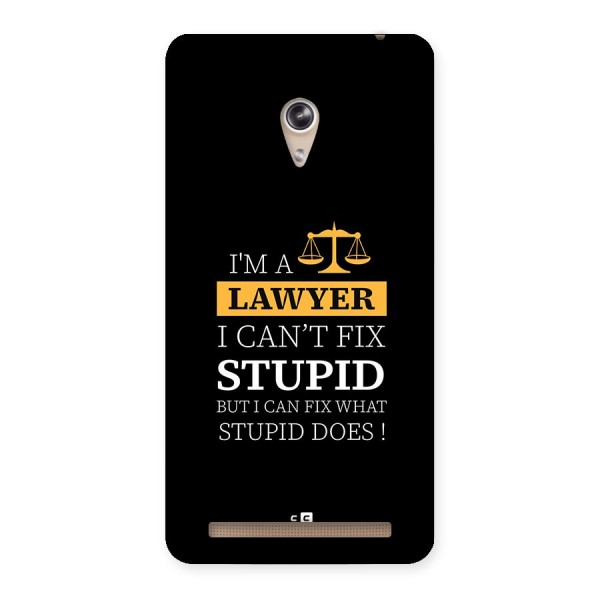 Fix Stupid Case Back Case for Zenfone 6