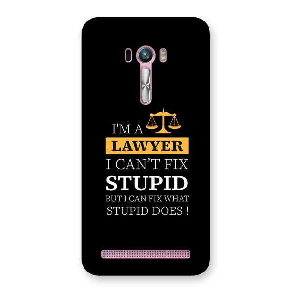 Fix Stupid Case Back Case for Zenfone Selfie