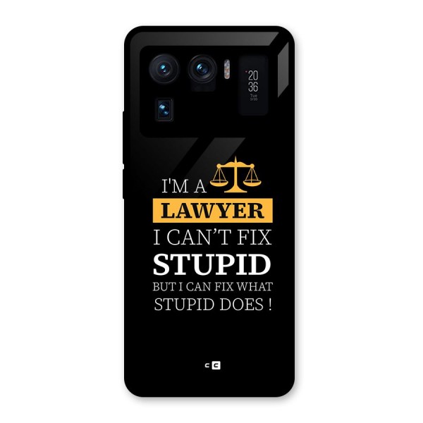 Fix Stupid Case Glass Back Case for Mi 11 Ultra