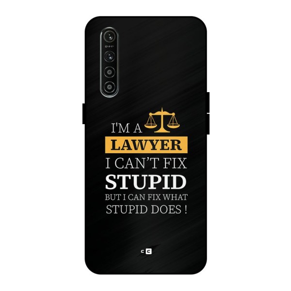 Fix Stupid Case Metal Back Case for Realme XT