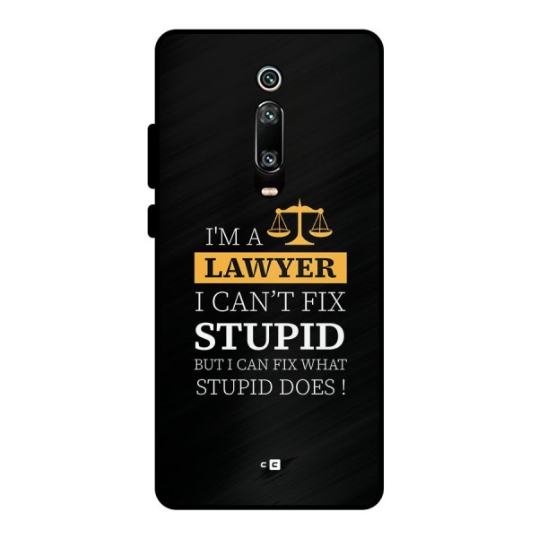 Fix Stupid Case Metal Back Case for Redmi K20 Pro