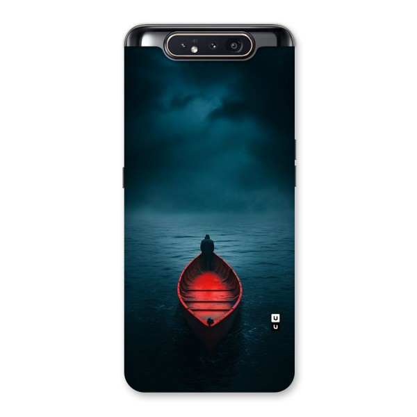 Floating Boat Back Case for Galaxy A80