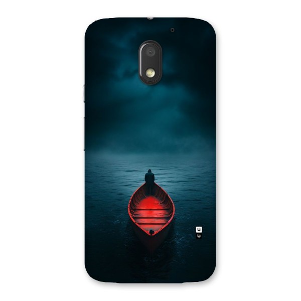 Floating Boat Back Case for Moto E3 Power