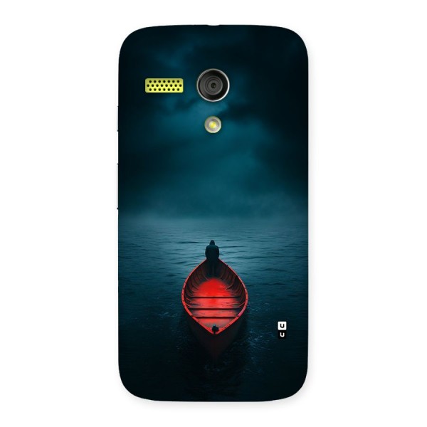 Floating Boat Back Case for Moto G