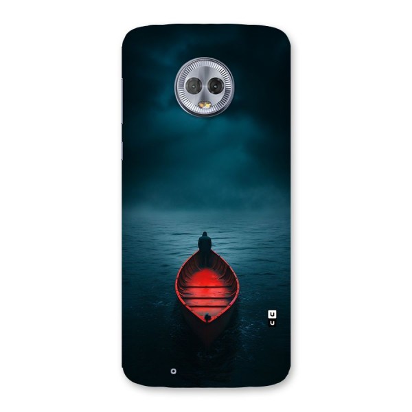 Floating Boat Back Case for Moto G6