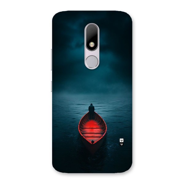 Floating Boat Back Case for Moto M