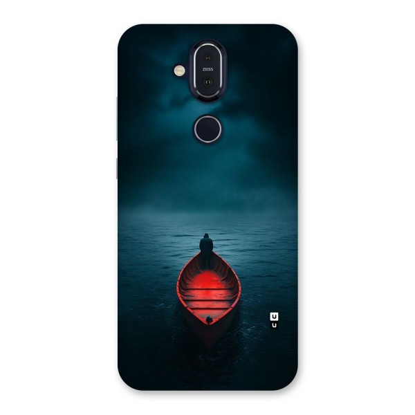 Floating Boat Back Case for Nokia 8.1