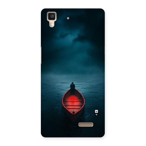 Floating Boat Back Case for Oppo R7