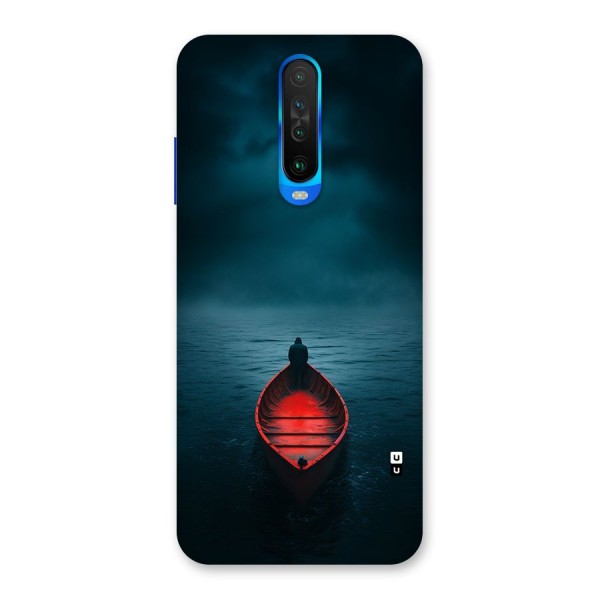 Floating Boat Back Case for Poco X2