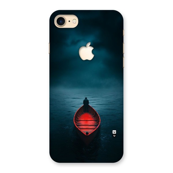 Floating Boat Back Case for iPhone 7 Apple Cut