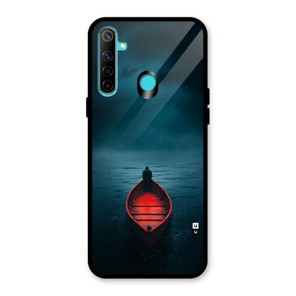 Floating Boat Glass Back Case for Realme 5