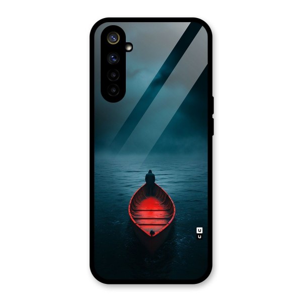 Floating Boat Glass Back Case for Realme 6