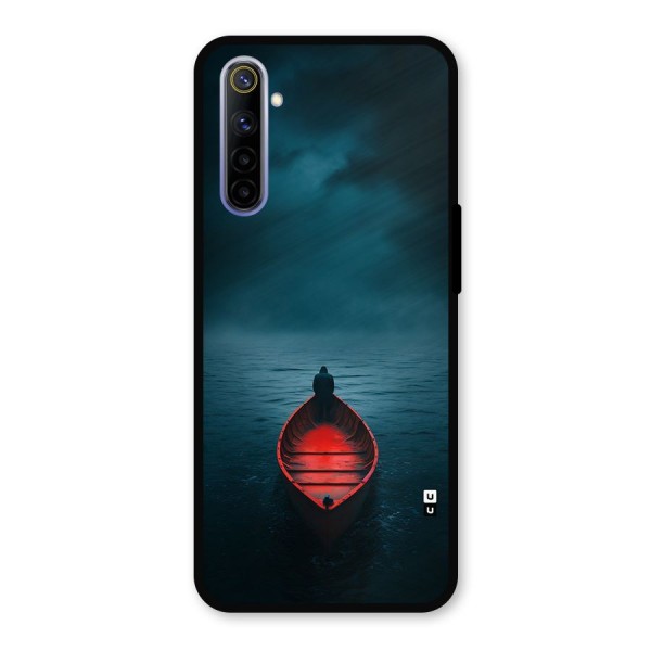 Floating Boat Metal Back Case for Realme 6