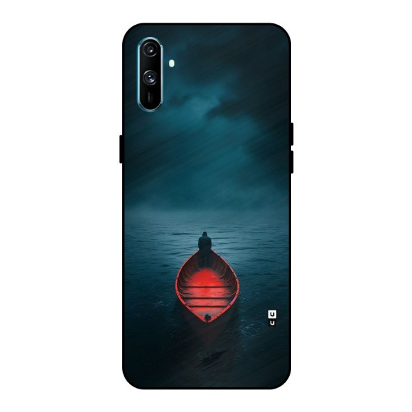 Floating Boat Metal Back Case for Realme C3