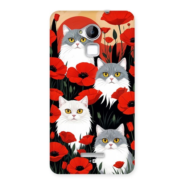 Floral Cat Back Case for Coolpad Note 3