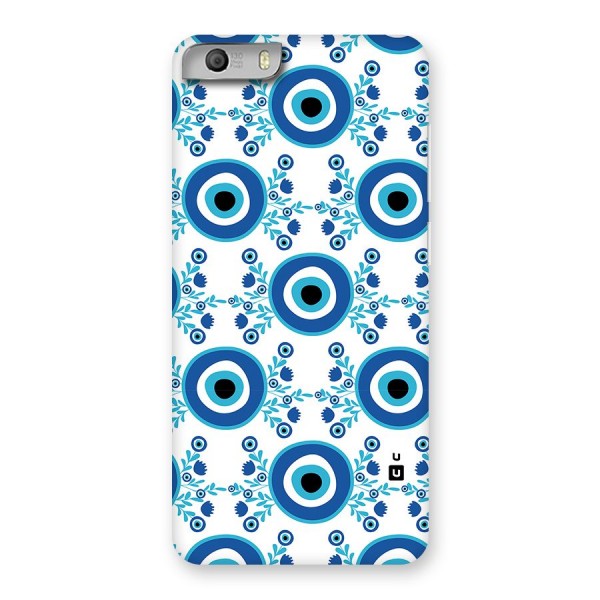 Floral Evil Eyes Back Case for Canvas Knight 2