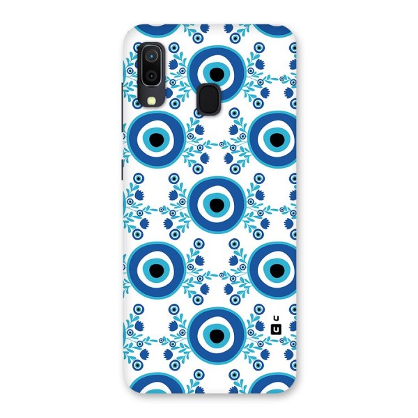 Floral Evil Eyes Back Case for Galaxy A30