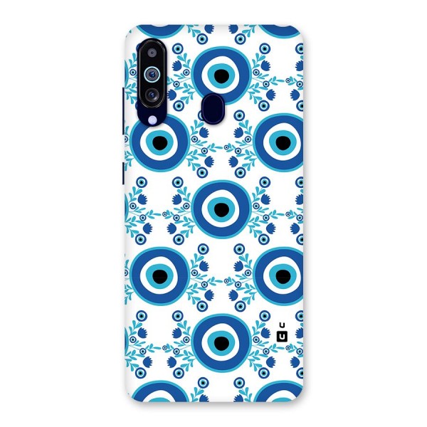 Floral Evil Eyes Back Case for Galaxy A60